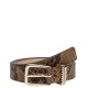 TOMMY HILFIGER</br>Γυναικεία Ζώνη Snake Δέρμα AW0AW16610-0HD Tommy Hilfiger