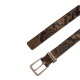 TOMMY HILFIGER</br>Γυναικεία Ζώνη Snake Δέρμα AW0AW16610-0HD Tommy Hilfiger