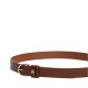 TOMMY HILFIGER</br>Γυναικεία Ζώνη Ταμπά Δερμάτινη Essential Th Monogram AW0AW16836-GVI Tommy Hilfiger