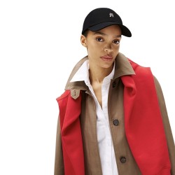 Γυναικείο Καπέλο Elevated Chic Μαύρο AW0AW17128-BDS Tommy Hilfiger
