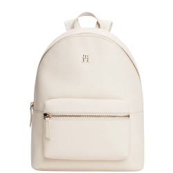 Γυναικεία Τσάντα Backpack Εκρού Th Logotape AW0AW17163-AA8 Tommy Hilfiger