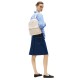 TOMMY HILFIGER</br>Γυναικεία Τσάντα Backpack Εκρού Th Logotape AW0AW17163-AA8 Tommy Hilfiger
