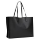 TOMMY HILFIGER</br>Γυναικεία Τσάντα Ώμου Μαύρο Th Distinct Tote Monogram AW0AW17195-BDS Tommy Hilfiger