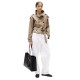 TOMMY HILFIGER</br>Γυναικεία Τσάντα Ώμου Μαύρο Th Distinct Tote Monogram AW0AW17195-BDS Tommy Hilfiger