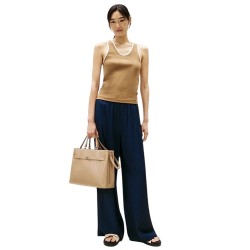 Γυναικεία Τσάντα Χειρός Μπεζ Th Heritage Satchel AW0AW17211-RBC Tommy Hilfiger