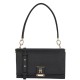 TOMMY HILFIGER</br>Γυναικεία Τσάντα Ώμου Μαύρο Th Her Med Crossover AW0AW17216-BDS Tommy Hilfiger
