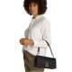 TOMMY HILFIGER</br>Γυναικεία Τσάντα Ώμου Μαύρο Th Her Med Crossover AW0AW17216-BDS Tommy Hilfiger
