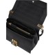 TOMMY HILFIGER</br>Γυναικεία Τσάντα Ώμου Μαύρο Th Her Med Crossover AW0AW17216-BDS Tommy Hilfiger