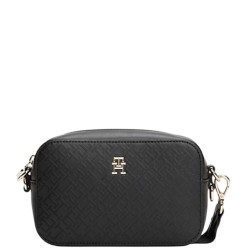 Γυναικεία Τσάντα Χιαστή Μαύρο Th Distinct Camera Bag Monogram AW0AW17221-BDS Tommy Hilfiger