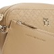 TOMMY HILFIGER</br>Γυναικεία Τσάντα Χιαστή Μπεζ Th Distinct Camera Bag Monogram AW0AW17221-RBC Tommy Hilfiger