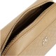 TOMMY HILFIGER</br>Γυναικεία Τσάντα Χιαστή Μπεζ Th Distinct Camera Bag Monogram AW0AW17221-RBC Tommy Hilfiger