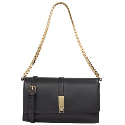 Γυναικεία Τσάντα Χιαστή Μαύρη Th Heitage Conv Crossover Chain AW0AW17223-BDS Tommy Hilfiger