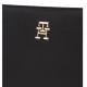TOMMY HILFIGER</br>Γυναικεία Τσάντα Χιαστή Μαύρο Th Logotape Camera Bag AW0AW17229-BDS Tommy Hilfiger