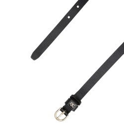 Γυναικεία Ζώνη Μαύρο Δέρμα AW0AW17246-BDS Tommy Hilfiger