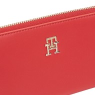 Tommy Hilfiger AW0AW17266-XLG Γυναικείο Πορτοφόλι Κόκκινο Th Logotape Lrg Za  