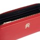 TOMMY HILFIGER</br>Γυναικείο Πορτοφόλι Κόκκινο Th Logotape Lrg Za AW0AW17266-XLG Tommy Hilfiger