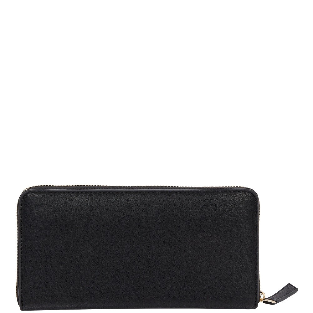 TOMMY HILFIGER</br>Γυναικείο Πορτοφόλι Μαύρο AW0AW17266-BDS Tommy Hilfiger