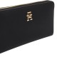 TOMMY HILFIGER</br>Γυναικείο Πορτοφόλι Μαύρο AW0AW17266-BDS Tommy Hilfiger