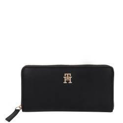 Γυναικείο Πορτοφόλι Μαύρο AW0AW17266-BDS Tommy Hilfiger