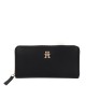 TOMMY HILFIGER</br>Γυναικείο Πορτοφόλι Μαύρο AW0AW17266-BDS Tommy Hilfiger