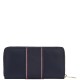 TOMMY HILFIGER</br>Γυναικείο Πορτοφόλι Μπλε Poppy Lrg Za Corp AW0AW17271-DW6 Tommy Hilfiger