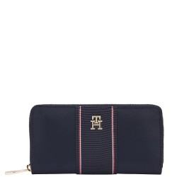 Γυναικείο Πορτοφόλι Μπλε Poppy Lrg Za Corp AW0AW17271-DW6 Tommy Hilfiger