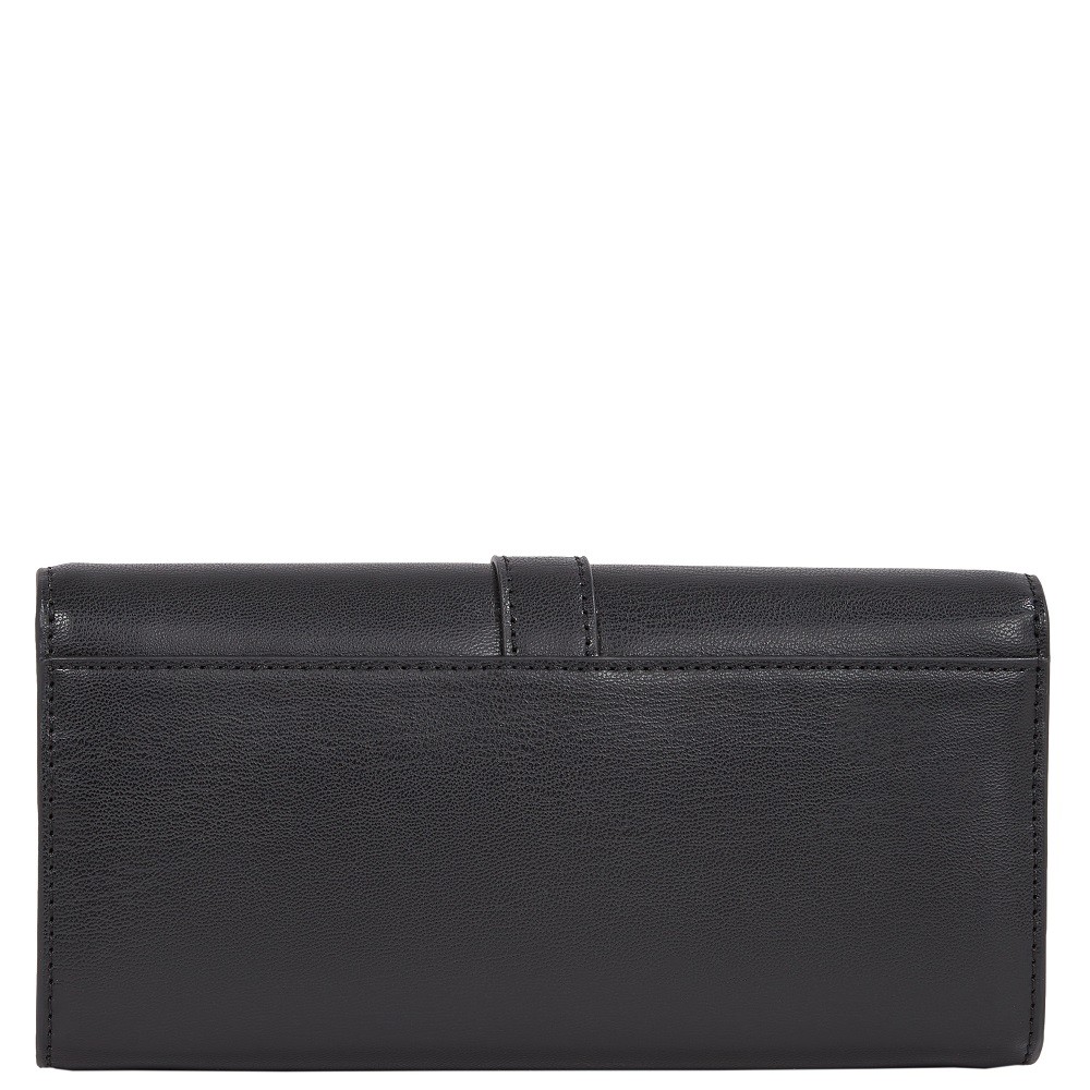 TOMMY HILFIGER</br>Γυναικείο Πορτοφόλι Μαύρο AW0AW17369-BDS Tommy Hilfiger