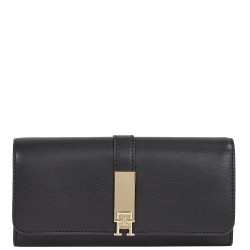 Γυναικείο Πορτοφόλι Μαύρο AW0AW17369-BDS Tommy Hilfiger