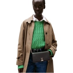 Γυναικεία Τσάντα Χιαστή Μαύρο Th Her Flap W/Chain AW0AW17403-BDS Tommy Hilfiger