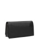TOMMY HILFIGER</br>Γυναικεία Τσάντα Χιαστή Μαύρο Th Her Flap W/Chain AW0AW17403-BDS Tommy Hilfiger