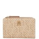 TOMMY HILFIGER</br>Γυναικείο Πορτοφόλι Μπεζ Th Monoplay Leather Med 7 AW0AW17417-RBT Tommy Hilfiger