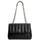 TOMMY HILFIGER</br>Γυναικεία Τσάντα Ώμου Μαύρο Th Grace Med Crossover AW0AW17669-BDS Tommy Hilfiger