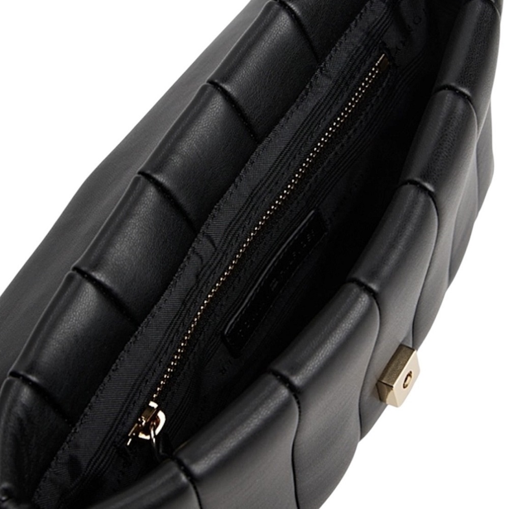 TOMMY HILFIGER</br>Γυναικεία Τσάντα Ώμου Μαύρο Th Grace Med Crossover AW0AW17669-BDS Tommy Hilfiger