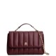 TOMMY HILFIGER</br>Γυναικεία Τσάντα Ώμου Μπορντό Th Grace Med Crossover AW0AW17669-VLP Tommy Hilfiger
