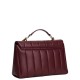 TOMMY HILFIGER</br>Γυναικεία Τσάντα Ώμου Μπορντό Th Grace Med Crossover AW0AW17669-VLP Tommy Hilfiger