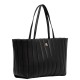 TOMMY HILFIGER</br>Γυναικεία Τσάντα Ώμου Μαύρο Th Grace Tote AW0AW17670-BDS Tommy Hilfiger