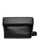TOMMY HILFIGER</br>Γυναικεία Τσάντα Χιαστή Μαύρο Th Logotape Med Crossover AW0AW17692-BDS Tommy Hilfiger