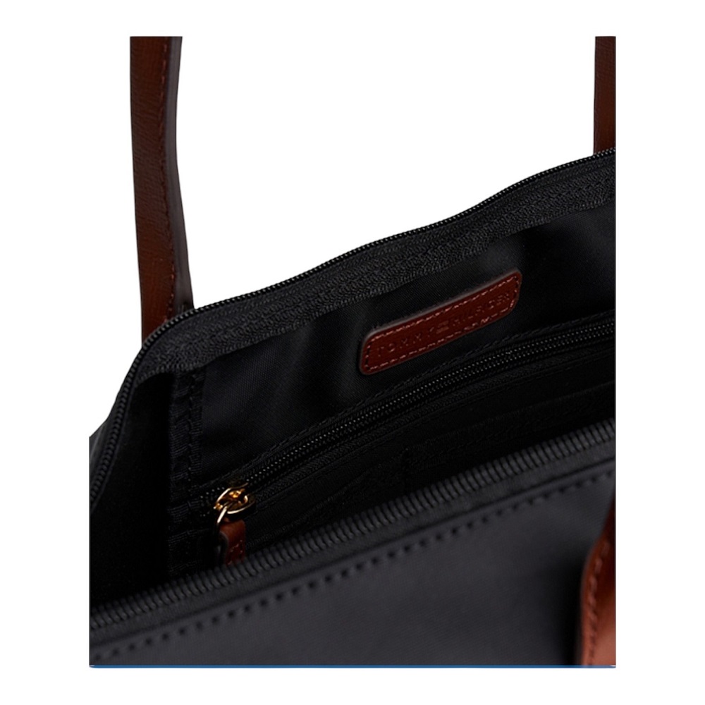 TOMMY HILFIGER</br>Tommy Hilfiger Popette Tote Bag AW0AW17711-BDS Γυναικεία Τσάντα Ώμου Μαύρο TOMMY HILFIGER</br>Tommy Hilfiger Popette Tote Bag AW0AW17711-BDS Γυναικεία Τσάντα Ώμου Μαύρο