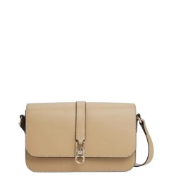 Γυναικεία Τσάντα Χιαστή Μπεζ Th Libre Flap Crossover AW0AW17723-RBC Tommy Hilfiger