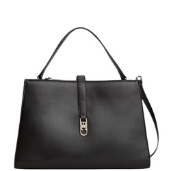 TOMMY HILFIGER</br>Tommy Hilfiger AW0AW17724-BDS Γυναικεία Τσάντα Χειρός Μαύρο Th Libre Med Satchel