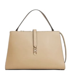 Γυναικεία Τσάντα Χειρός Μπεζ Th Libre Med Satchel AW0AW17724-RBC Tommy Hilfiger