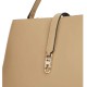 TOMMY HILFIGER</br>Γυναικεία Τσάντα Χειρός Μπεζ Th Libre Med Satchel AW0AW17724-RBC Tommy Hilfiger
