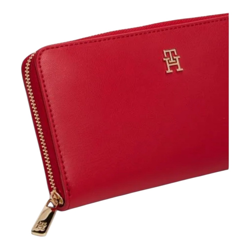 TOMMY HILFIGER</br>Tommy Hilfiger AW0AW17744-XLG Γυναικείο Πορτοφόλι Κόκκινο Th Icon Lrg Za TOMMY HILFIGER</br>Tommy Hilfiger AW0AW17744-XLG Γυναικείο Πορτοφόλι Κόκκινο Th Icon Lrg Za