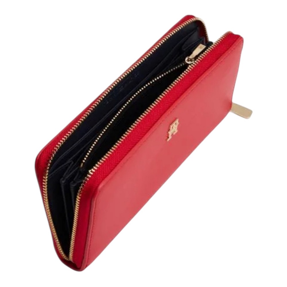 TOMMY HILFIGER</br>Tommy Hilfiger AW0AW17744-XLG Γυναικείο Πορτοφόλι Κόκκινο Th Icon Lrg Za TOMMY HILFIGER</br>Tommy Hilfiger AW0AW17744-XLG Γυναικείο Πορτοφόλι Κόκκινο Th Icon Lrg Za