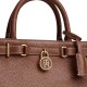 TOMMY HILFIGER</br>Γυναικεία Τσάντα Χειρός Ταμπά Δέρμα American Icon Mini Tote AW0AW17926-GVI Tommy Hilfiger