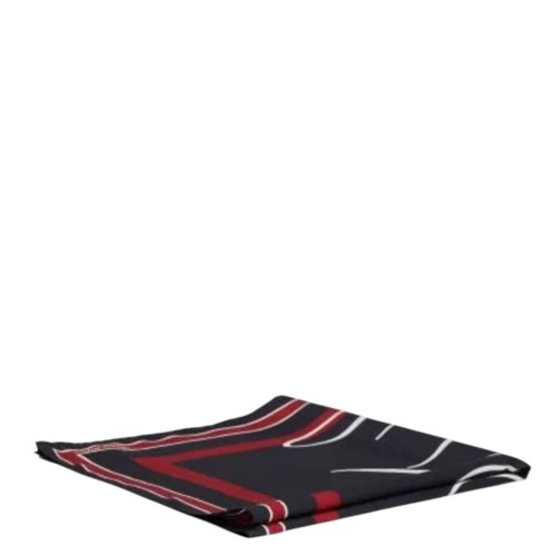 Tommy Hilfiger AW0AW17967-DW6 Γυναικείο Φουλάρι Μπλε Th Heitage Script Silk Scarf