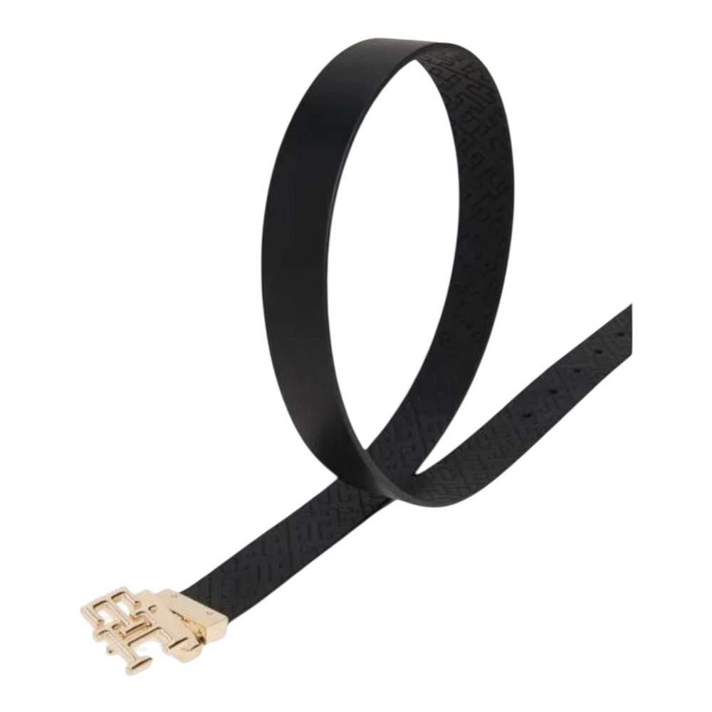 TOMMY HILFIGER</br>Tommy Hilfiger AW0AW18019-0GJ Γυναικεία Ζώνη Διπλής Όψης Μαύρο Th Modern 3.0 Rev Mono TOMMY HILFIGER</br>Tommy Hilfiger AW0AW18019-0GJ Γυναικεία Ζώνη Διπλής Όψης Μαύρο Th Modern 3.0 Rev Mono