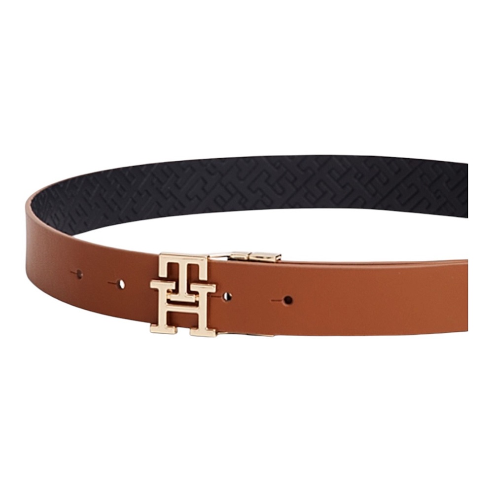 TOMMY HILFIGER</br>Tommy Hilfiger AW0AW18019-GB8 Γυναικεία Ζώνη Διπλής Όψης Ταμπά/Μπλε Δέρμα Th Modern 3.0 Rev Mono TOMMY HILFIGER</br>Tommy Hilfiger AW0AW18019-GB8 Γυναικεία Ζώνη Διπλής Όψης Ταμπά/Μπλε Δέρμα Th Modern 3.0 Rev Mono