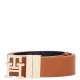 TOMMY HILFIGER</br>Tommy Hilfiger AW0AW18019-GB8 Γυναικεία Ζώνη Διπλής Όψης Ταμπά/Μπλε Δέρμα Th Modern 3.0 Rev Mono TOMMY HILFIGER</br>Tommy Hilfiger AW0AW18019-GB8 Γυναικεία Ζώνη Διπλής Όψης Ταμπά/Μπλε Δέρμα Th Modern 3.0 Rev Mono