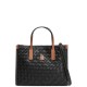 TOMMY HILFIGER</br>Tommy Hilfiger AW0AW18393-0GJ Γυναικεία Τσάντα Χειρός Th City Mini Tote Μαύρο/Ταμπά